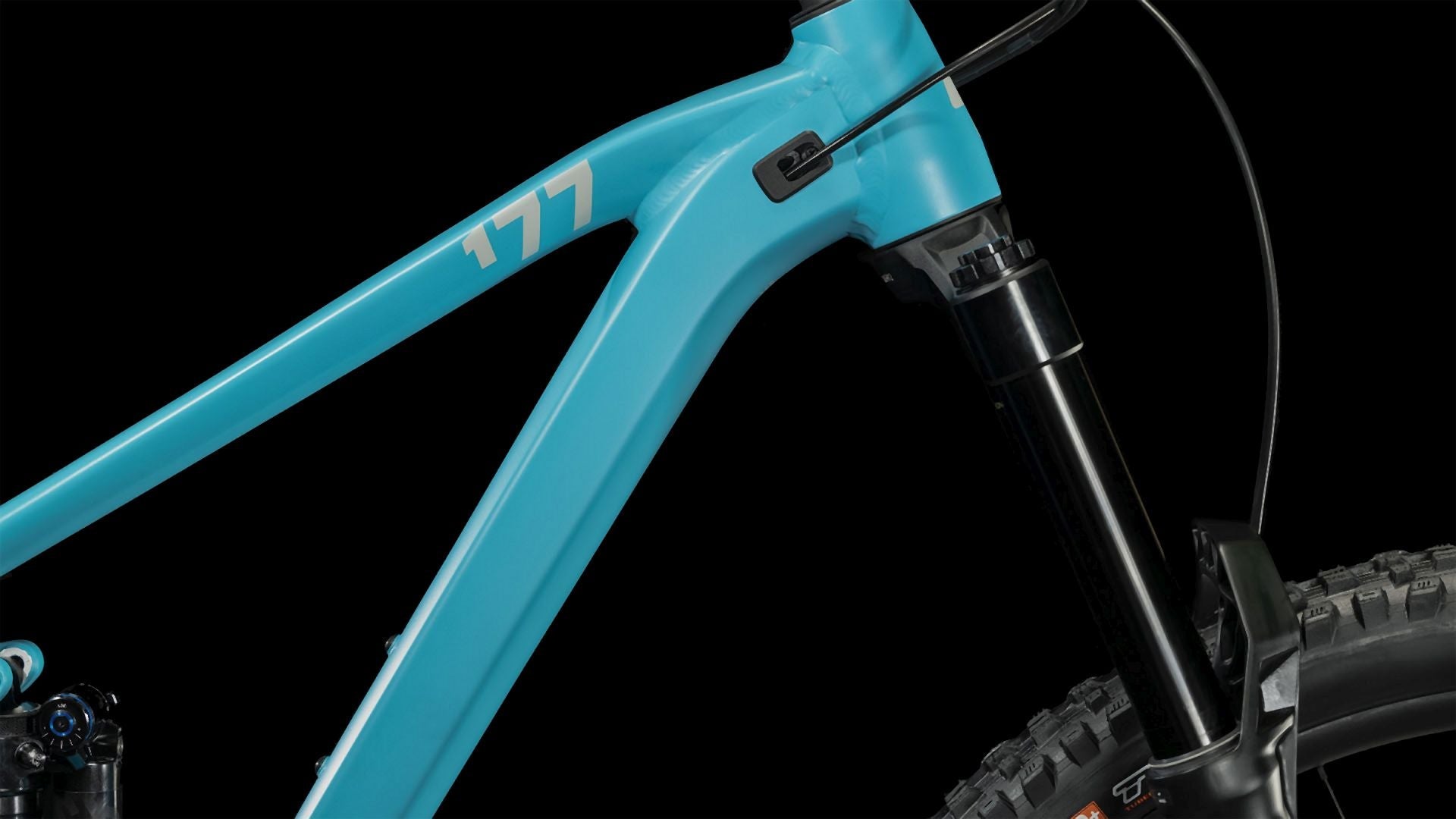 Cube Stereo ONE77 Race bondiblue´n´grey