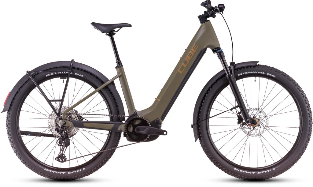 Cube Reaction Hybrid Pro 600 Allroad olive EE 2025