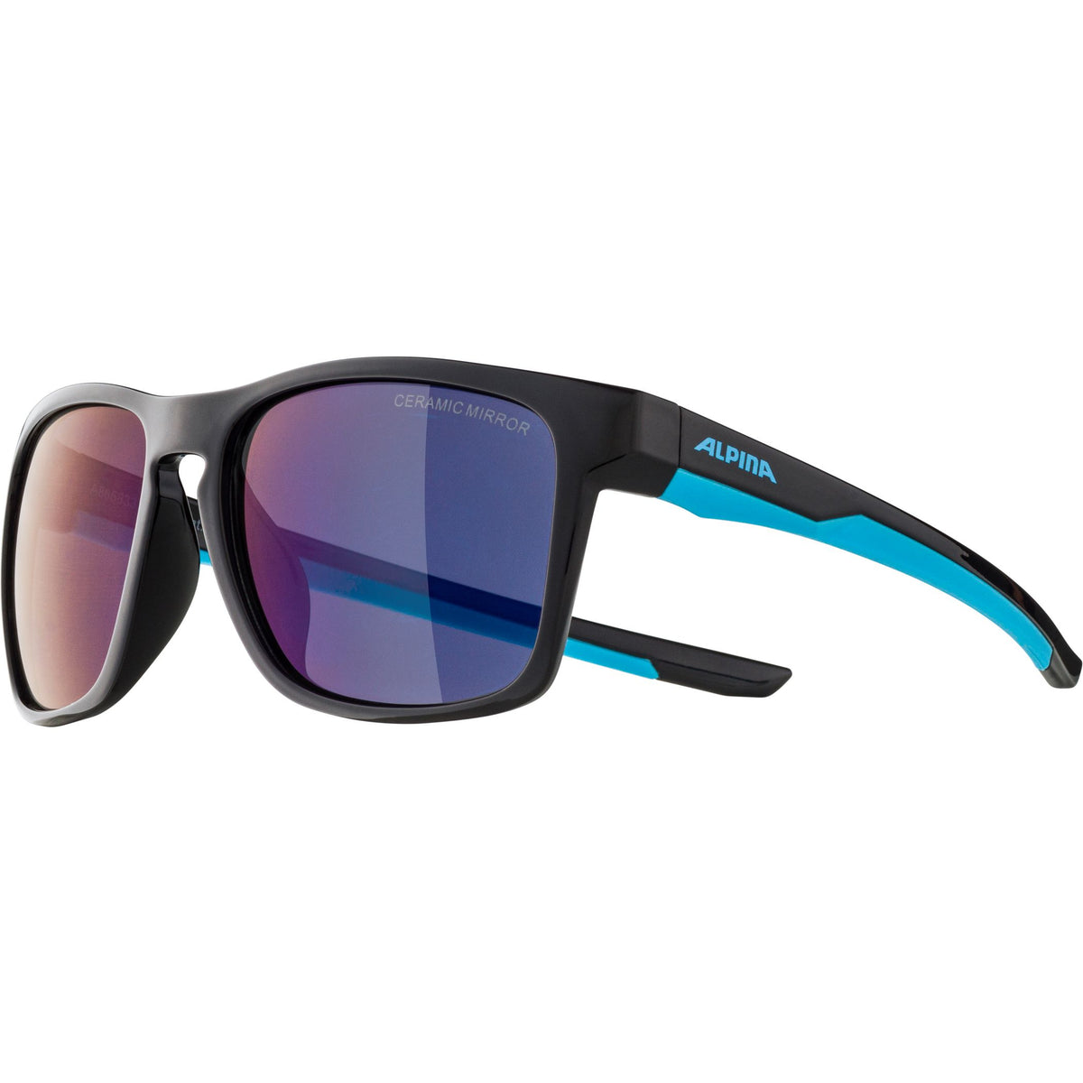 Alpina Flexxy Cool Kids I - Liquid-Life #Wähle Deine Farbe_black cyan gloss/blue mirror