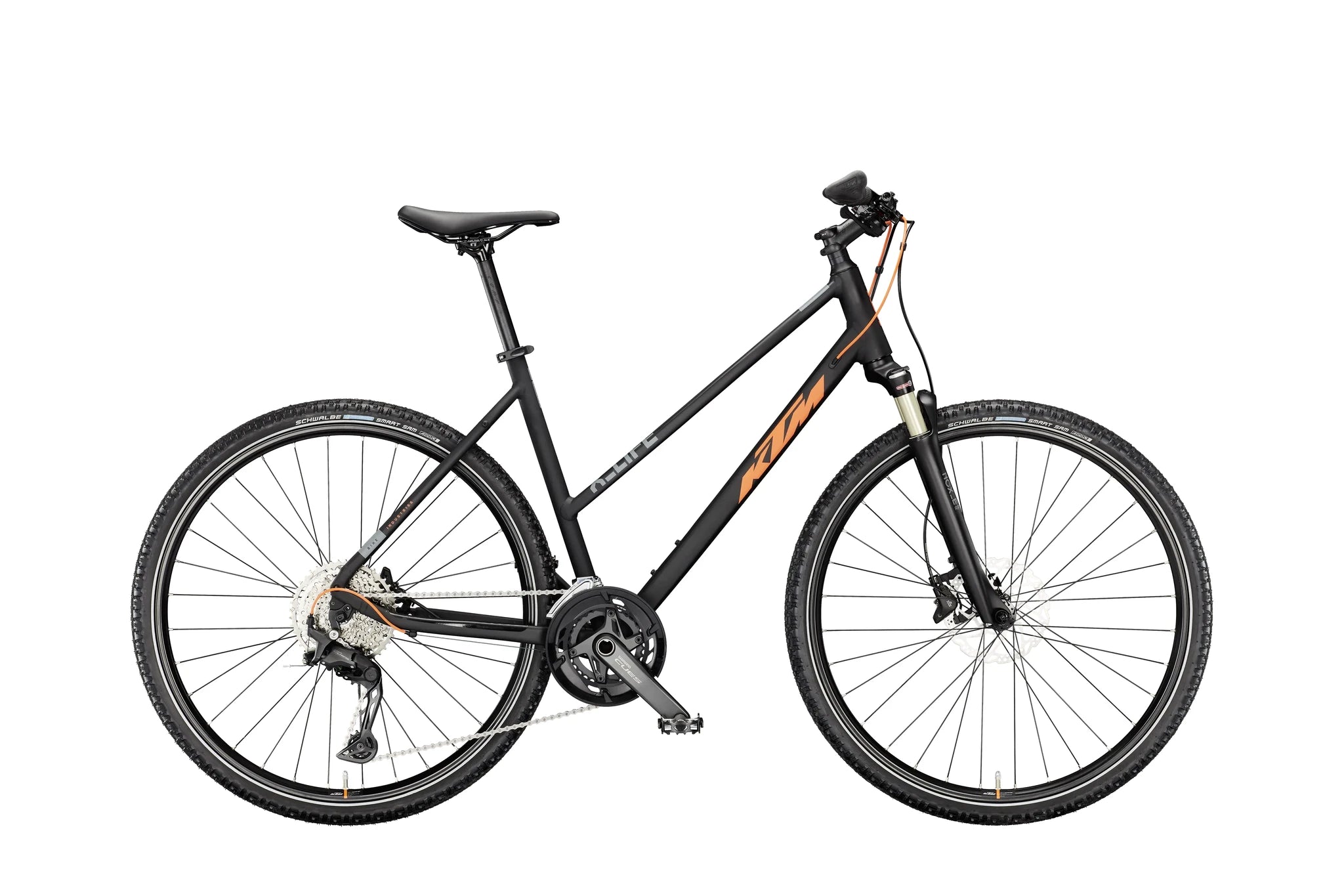 KTM X-LIFE 1964 CROSS Trapez Black Matt (Orange) 2024