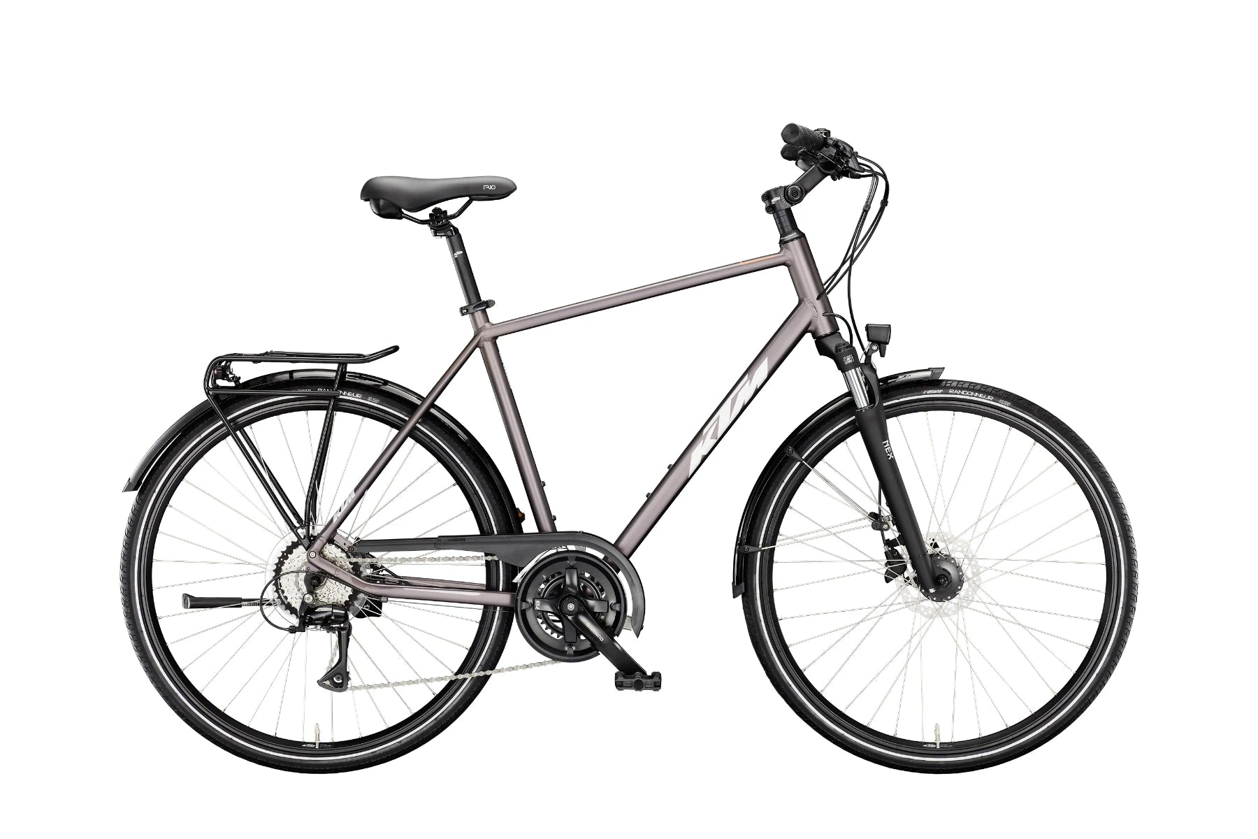 KTM LIFE RIDE Diamant Elderberry Matt (Silv.&Orange) 2024