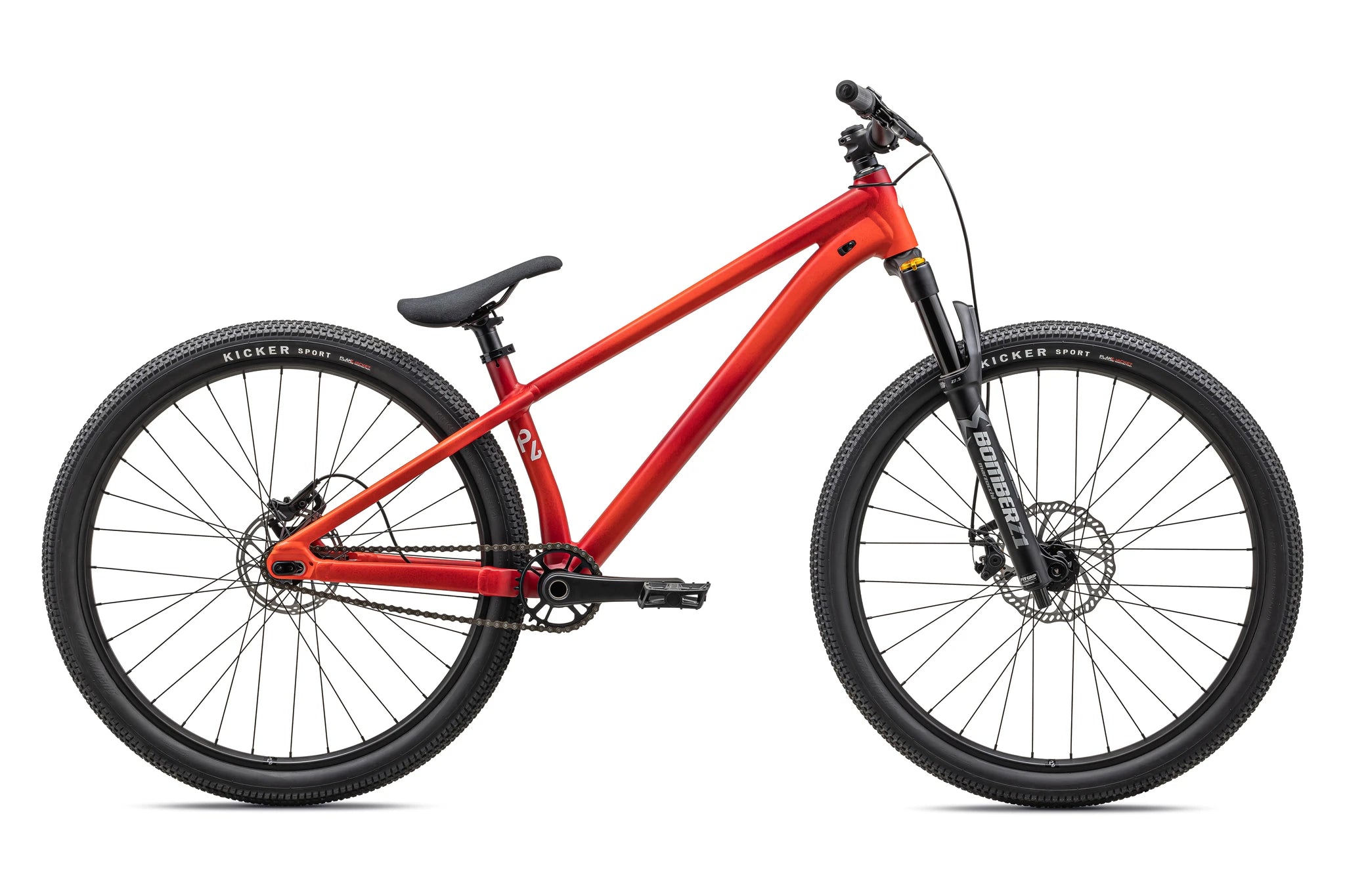 Specialized P.4 Satin Red Tint Diffused / Fiery Red / White 2023