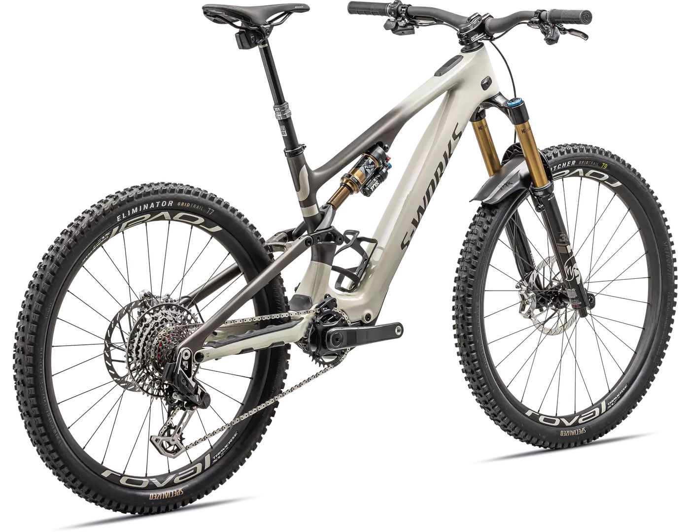 Specialized Levo SL S-Works Carbon White Mountains/Gunmetal