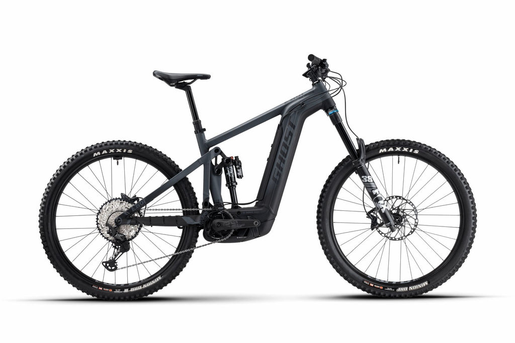 Ghost E-RIOT AM AL 160/160 Universal dark gray/black - matt