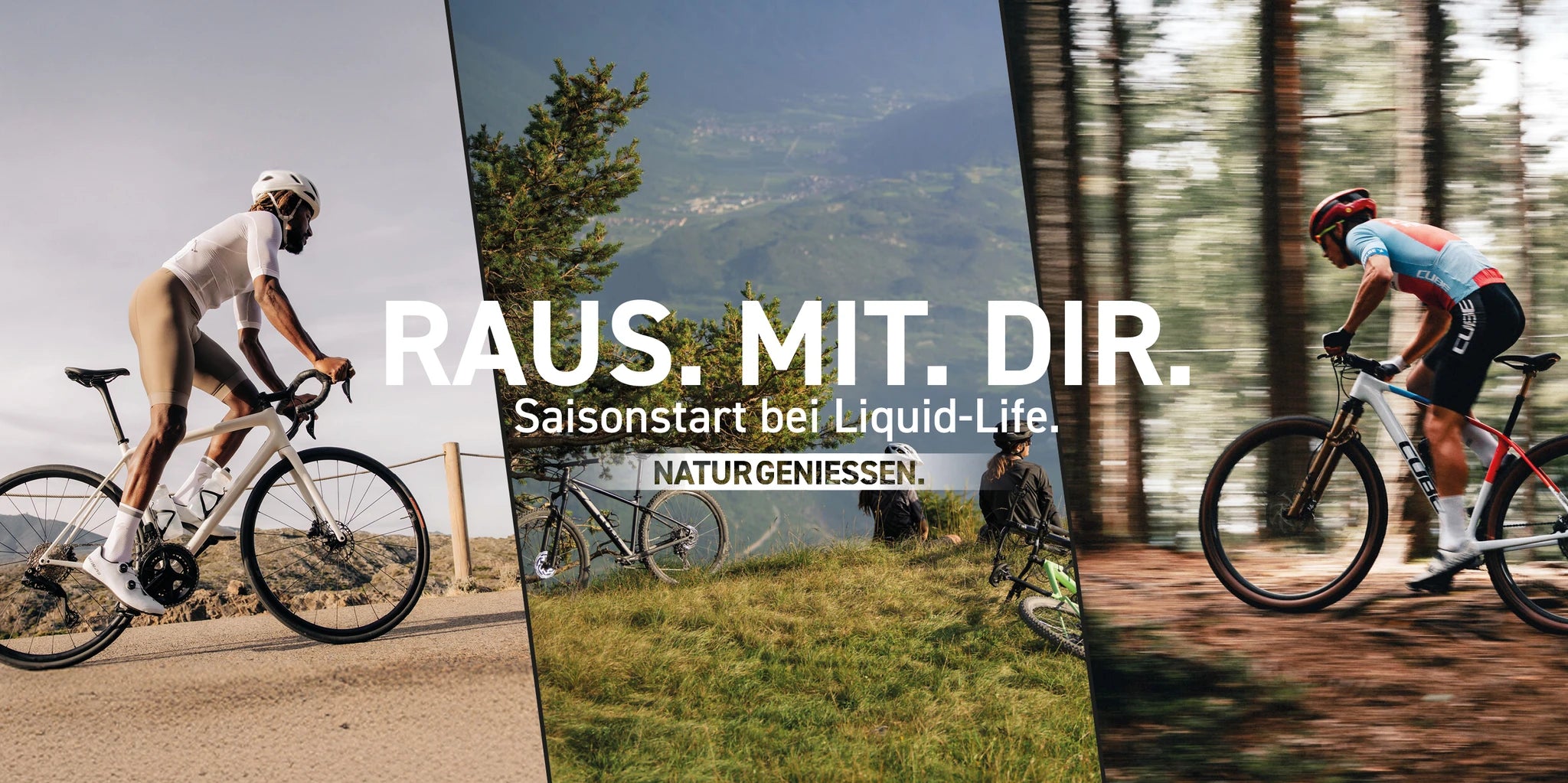 Bike & E-Bike Sasionstart bei Liquid-Life.de 