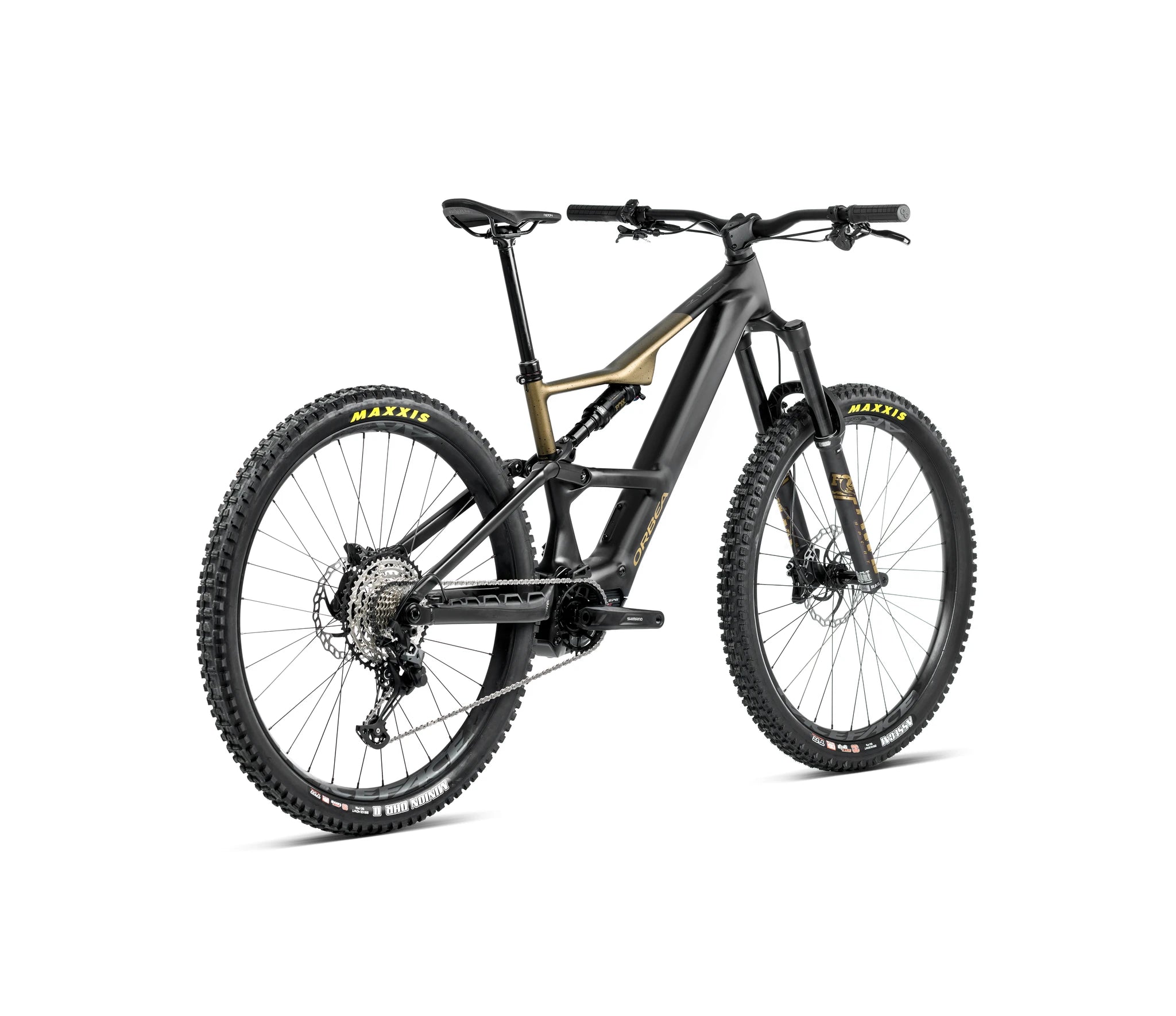 Orbea RISE LT H20 Black - Green 2025 - Liquid-Life