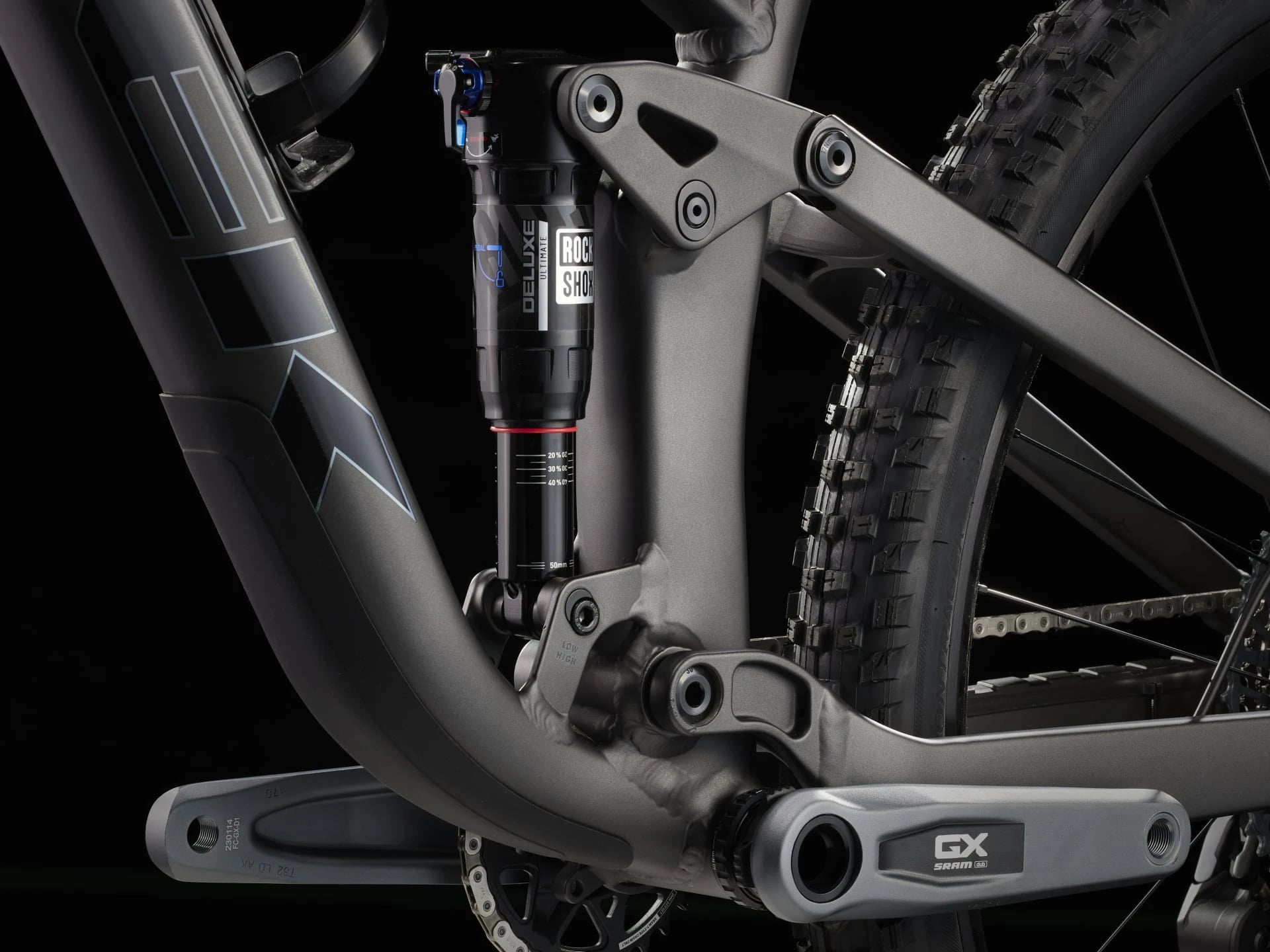 Trek Top Fuel 8 GX AXS T-Type Matte Dnister Black