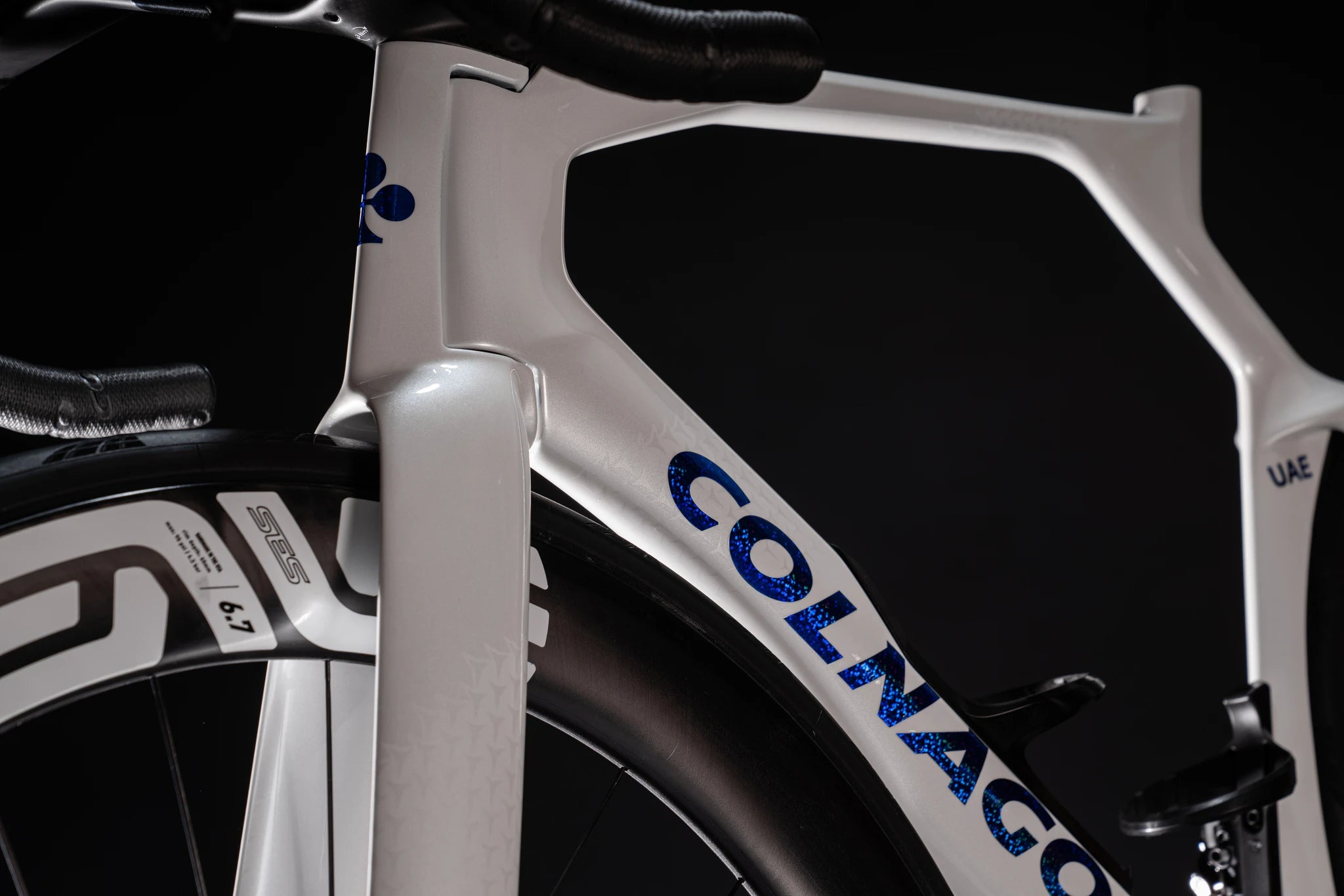 Colnago Y1RS Disc Force AXS E1 white/blue 2026 | Rennrad - Liquid-Life