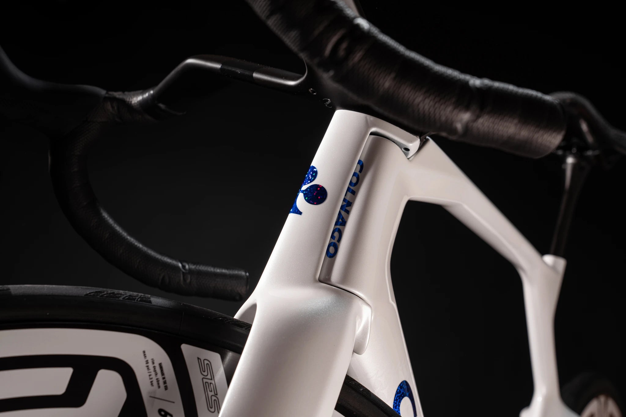 Colnago Y1RS Disc Force AXS E1 white/blue 2026 | Rennrad - Liquid-Life