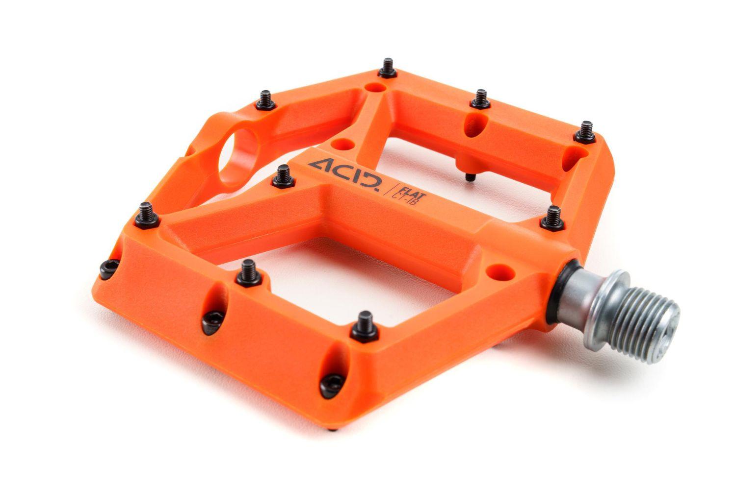 Acid Pedale FLAT C1-IB - Liquid-Life #Wähle Deine Farbe_Orange