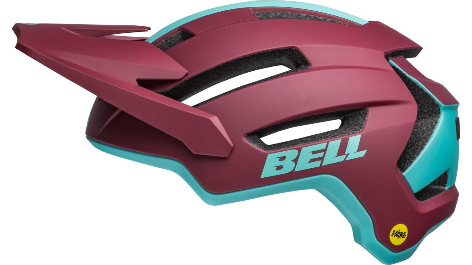 Bell 4FORTY Air MIPS - Liquid-Life #Wähle Deine Farbe_Matte Brick Red/Ocean