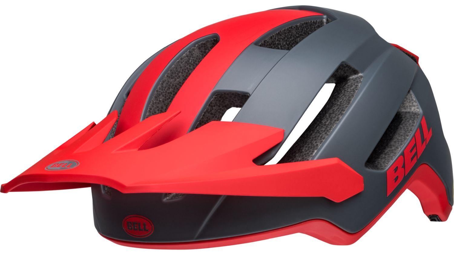 Bell 4FORTY Air MIPS - Liquid-Life #Wähle Deine Farbe_Matte Gray/Red