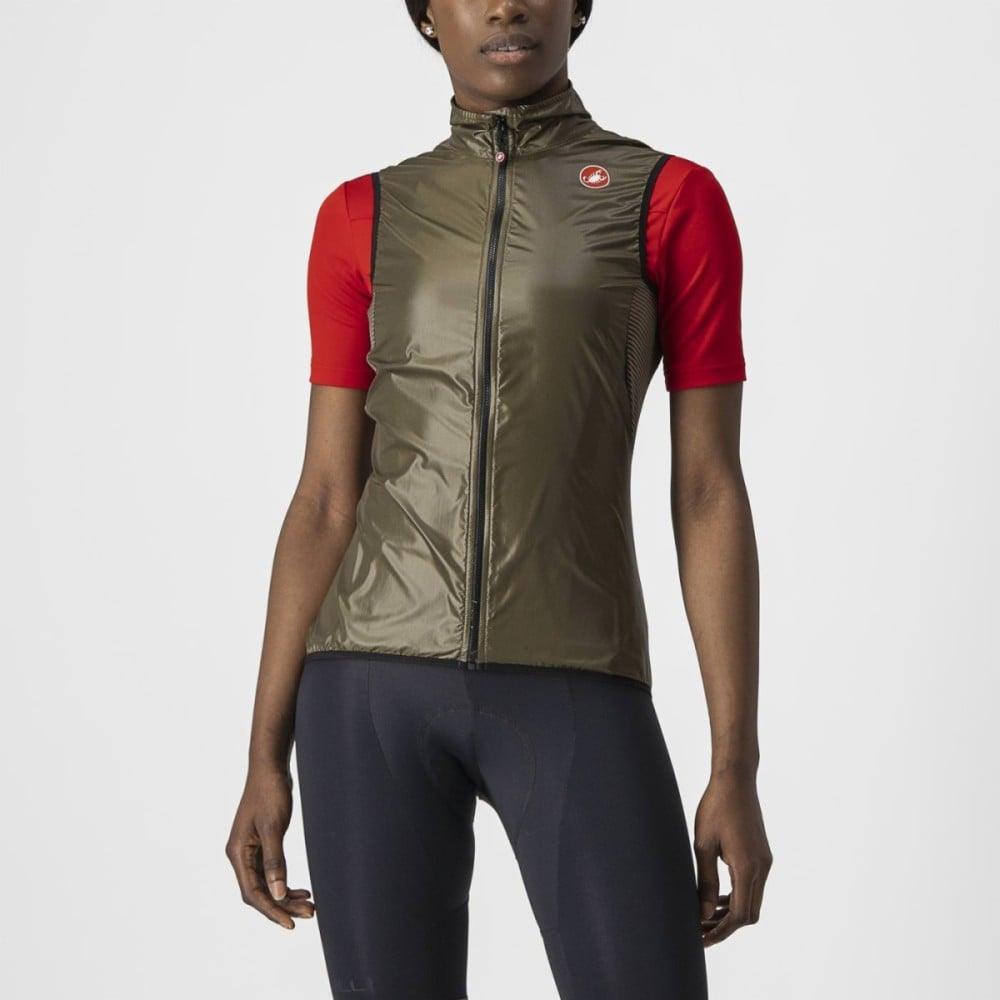 Castelli Aria W Vest - Liquid-Life #Wähle Deine Farbe_Moss Brown