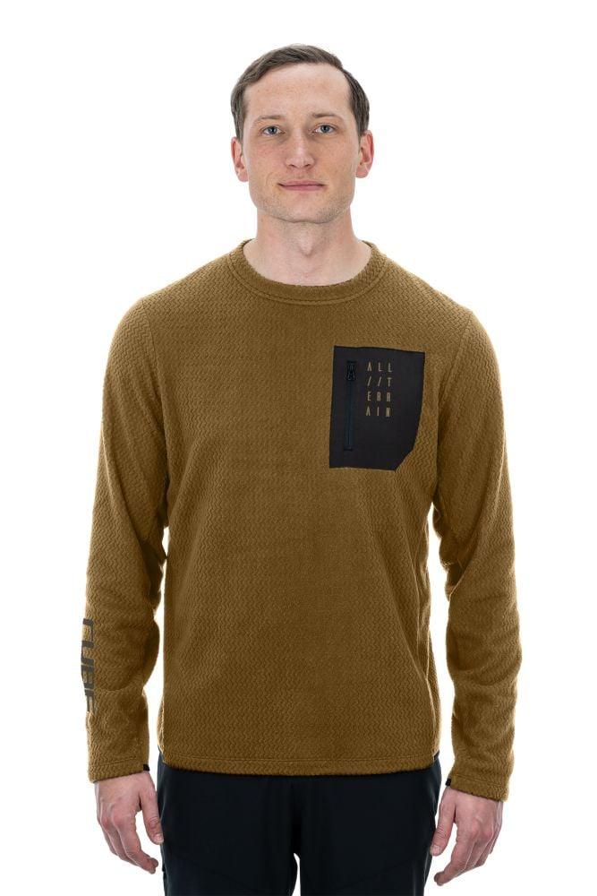 Cube ATX Fleece Trikot langarm - Liquid-Life #Wähle Deine Farbe_Brown