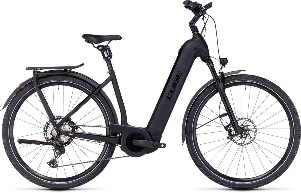 Cube Kathmandu Hybrid SLT 750 black´n´metal 2023 Easy Entry - Liquid-Life