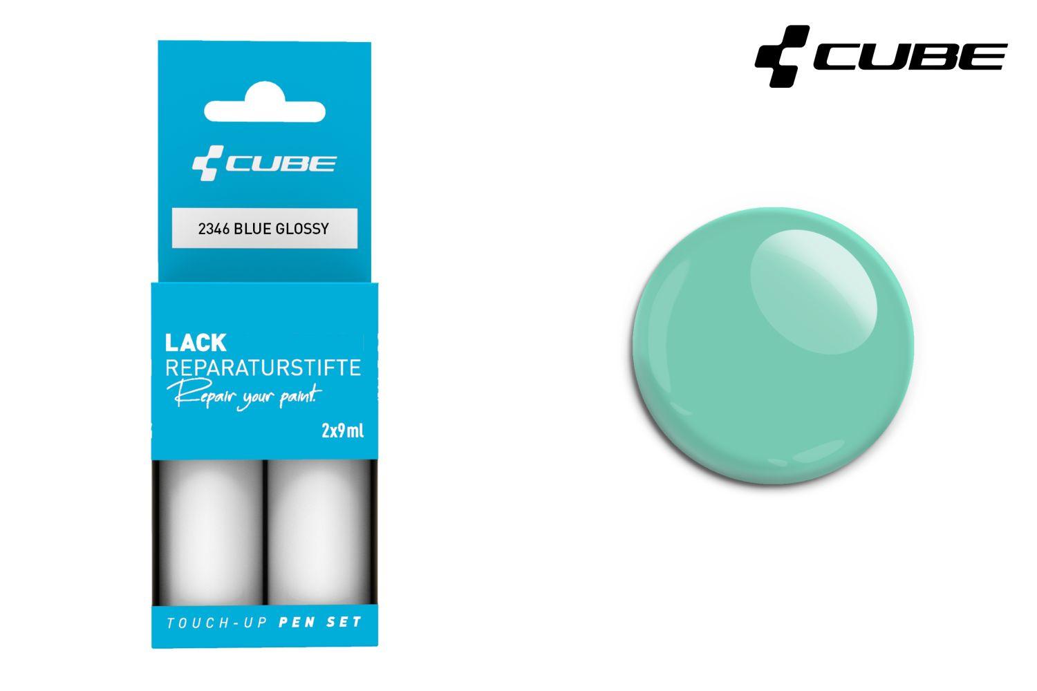 Cube Lackstift Set BLUE glossy 2346 - Liquid-Life