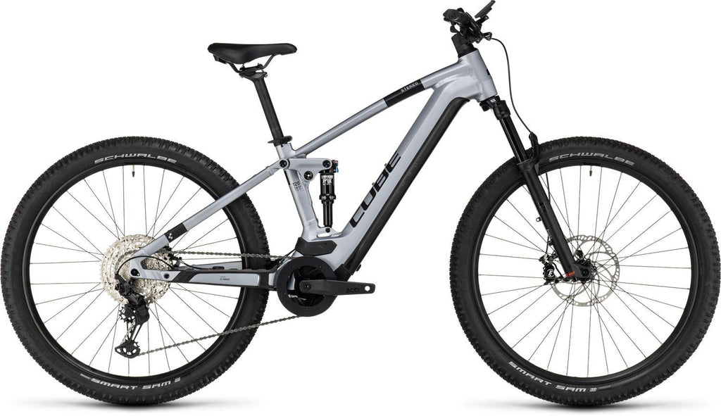 Cube Stereo Hybrid 120 Race 625 polarsilver´n´black 2023 - Liquid-Life