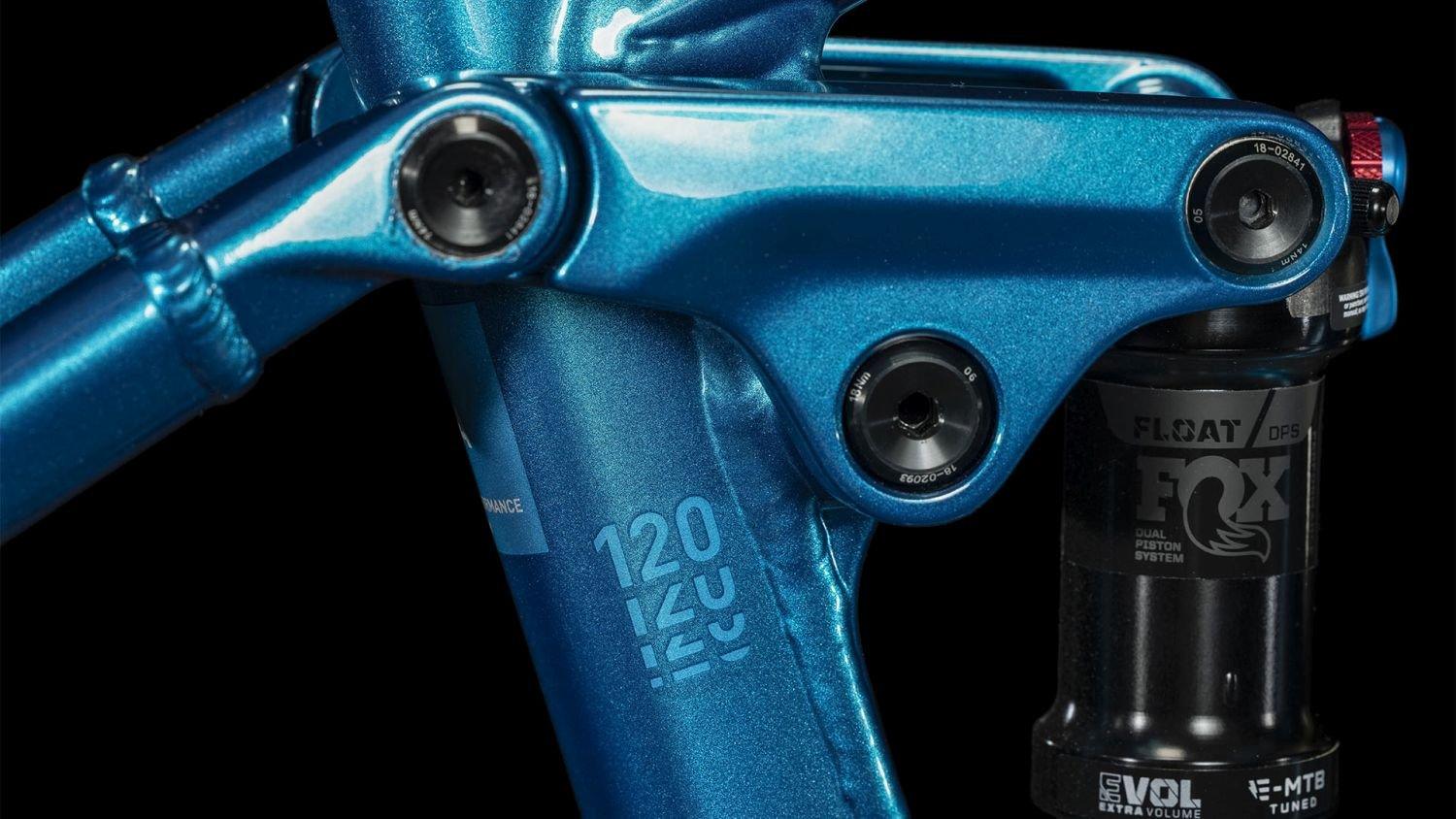 Cube Stereo Hybrid 120 SLX 750 electricblue´n´chrome 2023 - Liquid-Life
