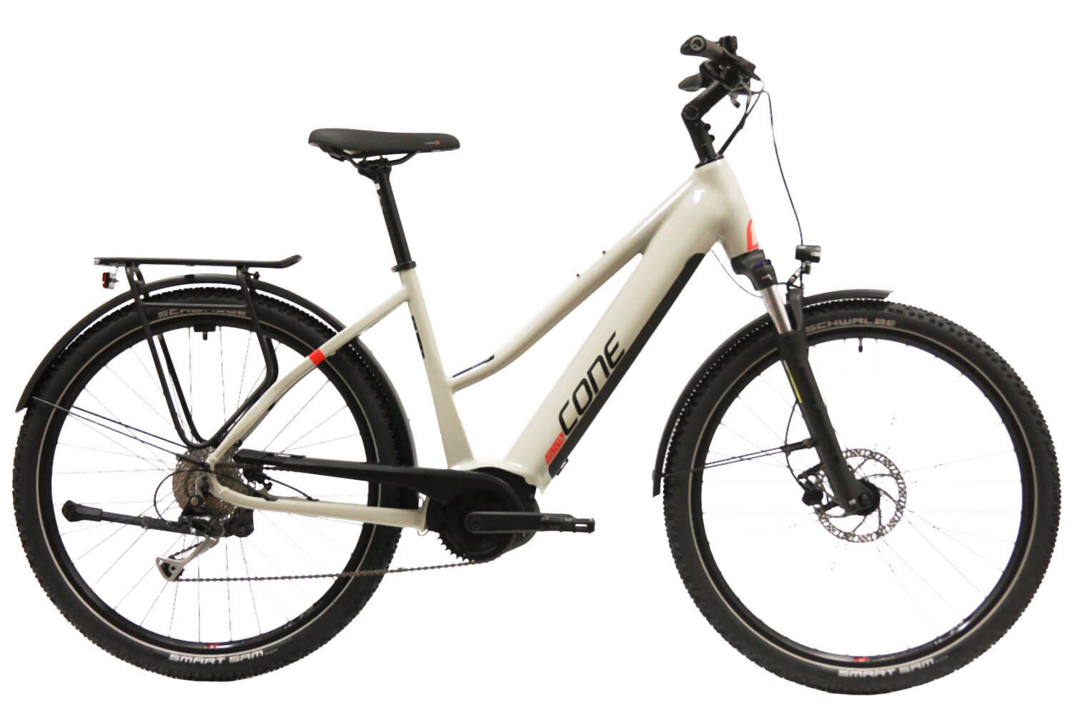CONE eSUV IN 2.0 Trapez 625Wh Grau/Schwarz