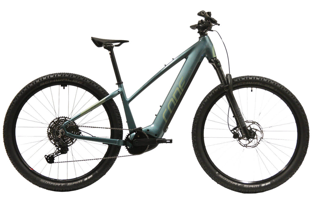 CONE eTrail IN 3.0 Trapez 625Wh Dunkelblau/Grün Trapez