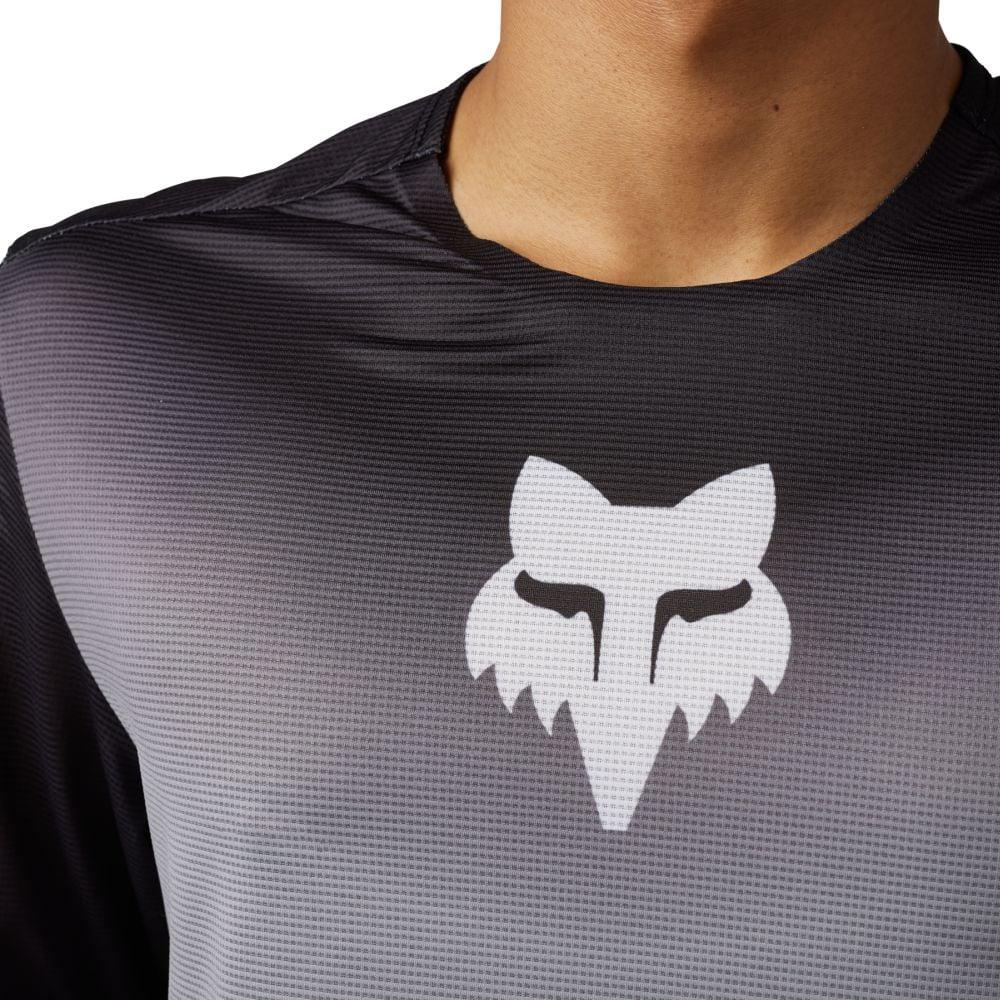 Fox Flexair LS Jersey Arcadia 2023 - Liquid-Life #Wähle Deine Farbe_Steel Grey