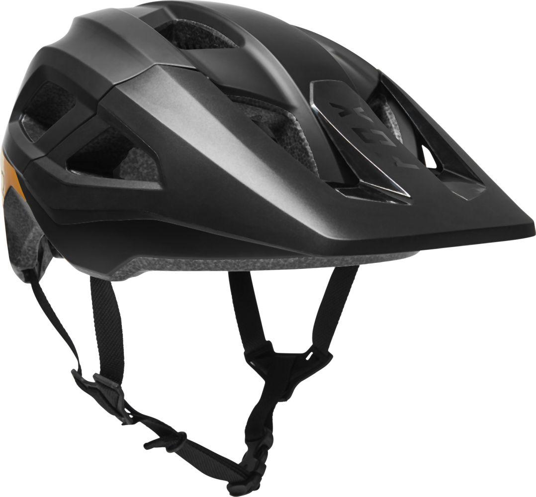 Fox Mainframe Helmet MIPS - Liquid-Life #Wähle Deine Farbe_Black/Gold