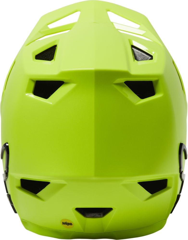 Fox Youth Rampage Helmet - Liquid-Life #Wähle Deine Farbe_Flo Yellow