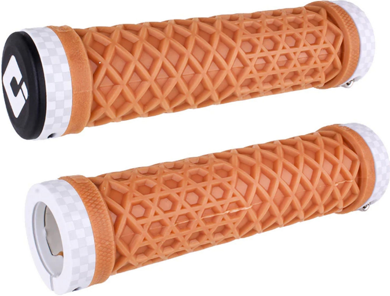 ODI MTB Griffe Vans Lock-On - Liquid-Life #Wähle Deine Farbe_Gum-Checkerboard