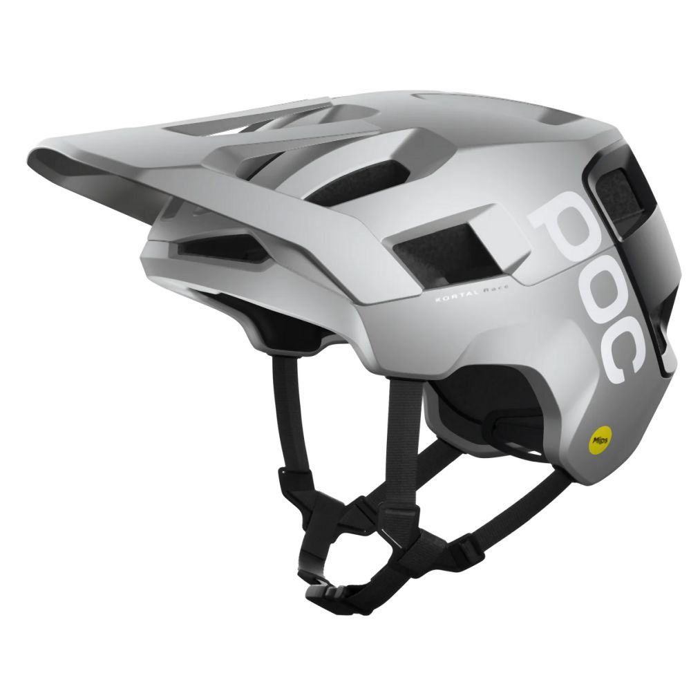 POC Kortal Race MIPS - Liquid-Life #Wähle Deine Farbe_Silver/Uranium Black Matt