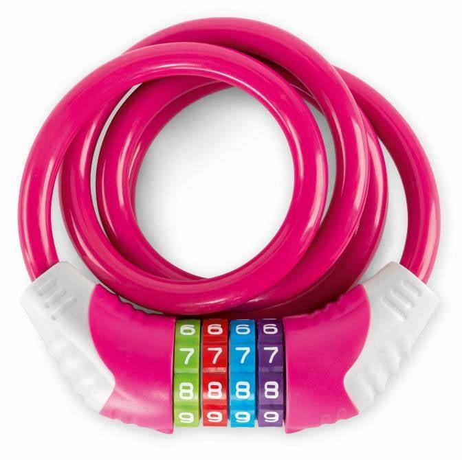 Puky Sicherheitskabelschloss KS - Liquid-Life #Wähle Deine Farbe_Pink
