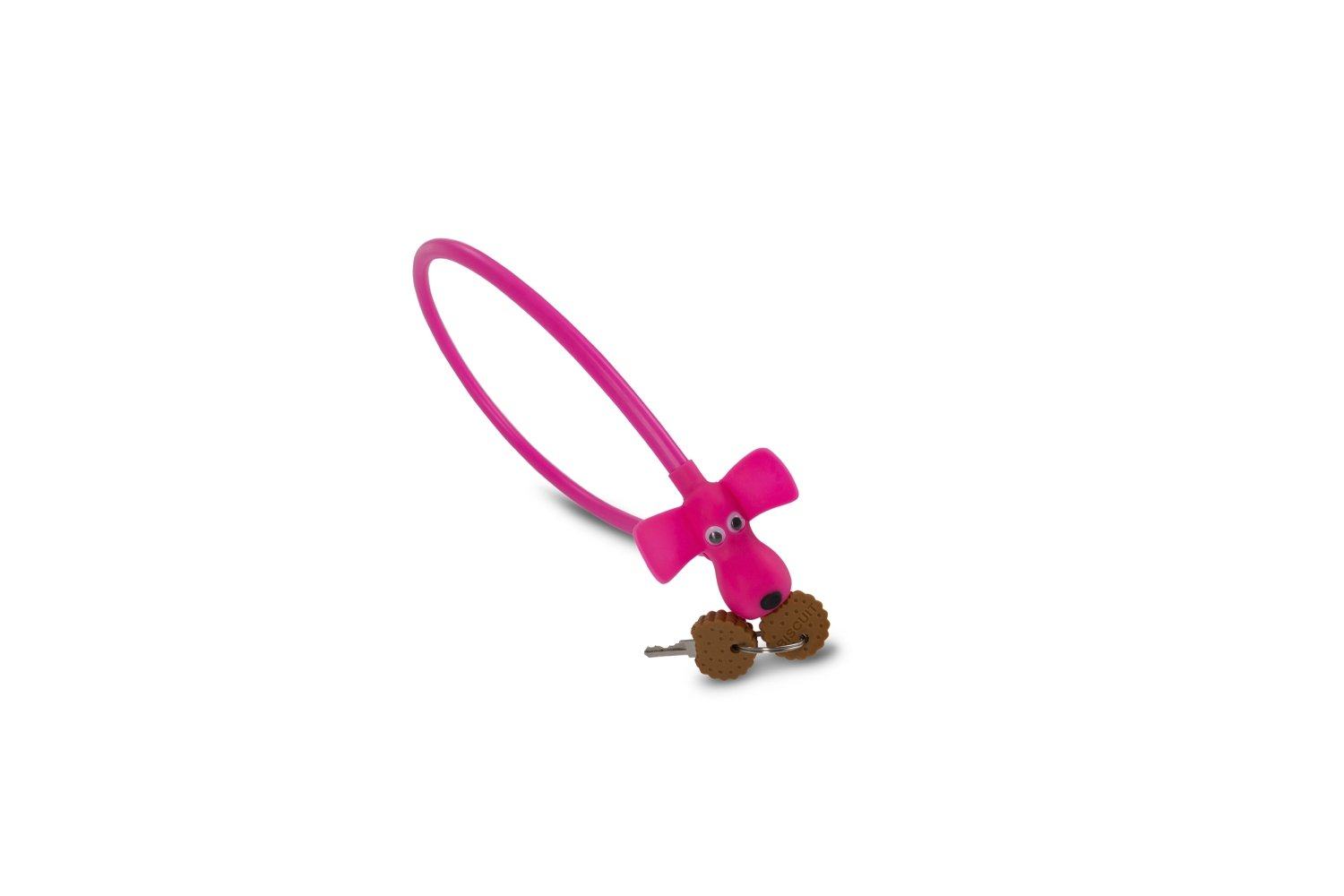 RFR Kabelschloss HPS "DOG" 10 x 450 mm - Liquid-Life #Wähle Deine Farbe_pink