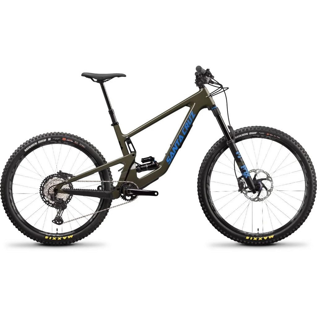 Santa Cruz Bronson | C | XT | Gloss Moss and Blue