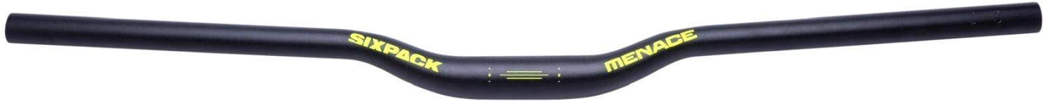 Sixpack Lenker Menace 725 x Ø31.8 - Liquid-Life #Wähle Deine Farbe_Black/Neon-Yellow