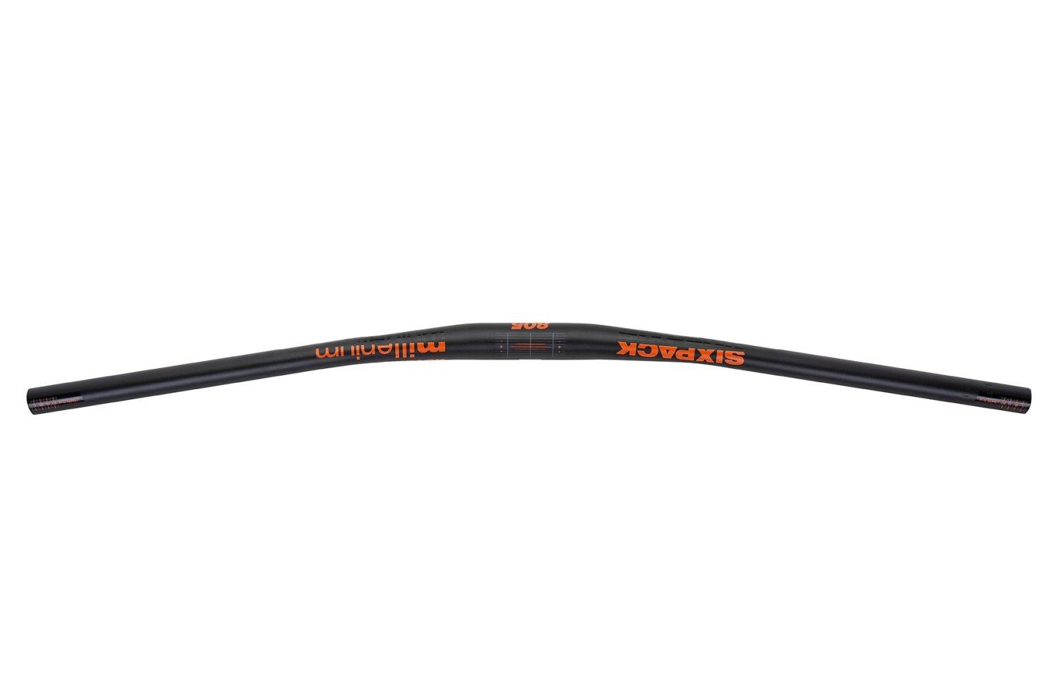 Sixpack Millenium 805 X 31.8 Rise:20 - Liquid-Life #Wähle Deine Farbe_Black/Orange