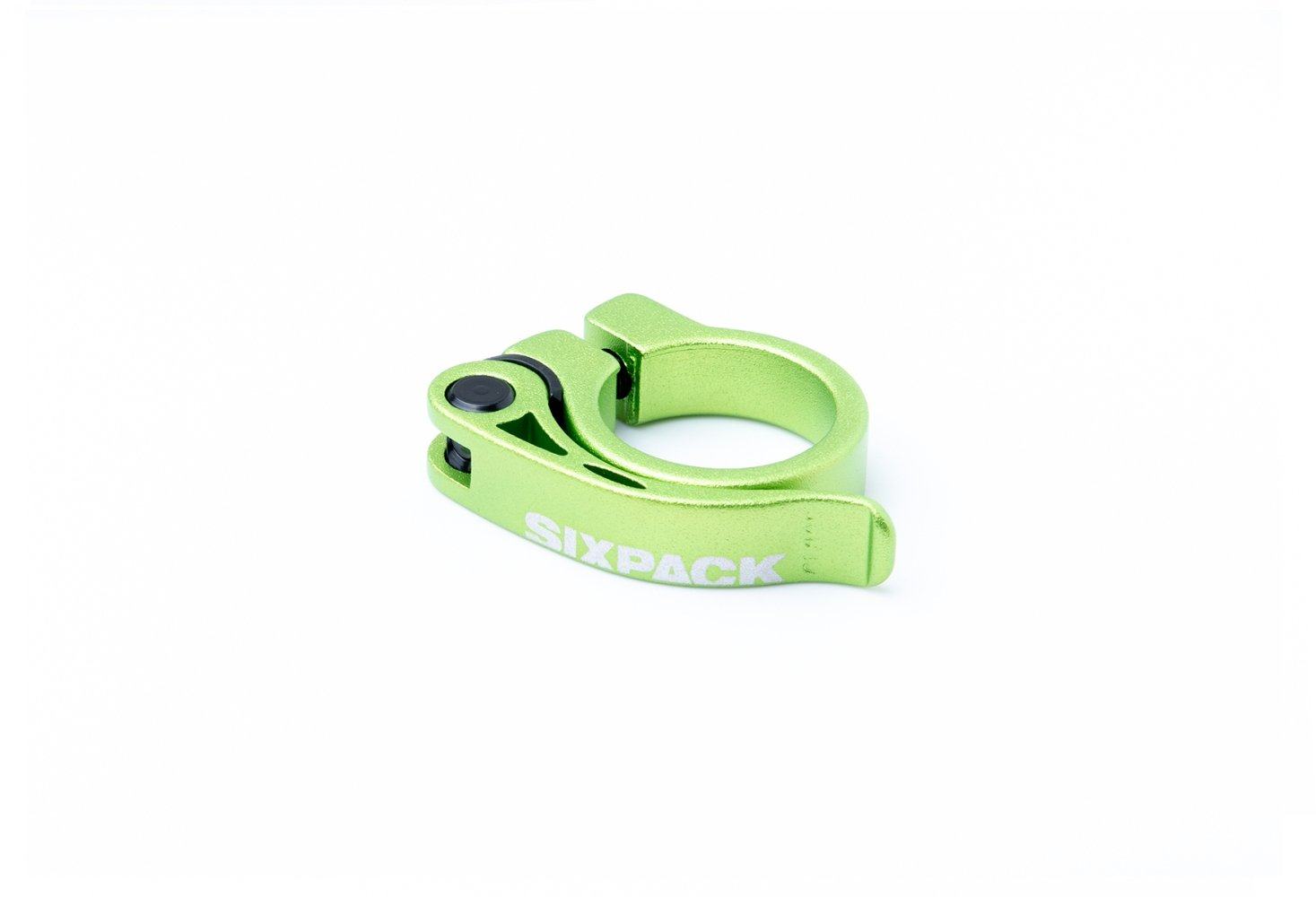 Sixpack Sattelklemme Menace Ø31.8 - Liquid-Life #Wähle Deine Farbe_Electric-Green