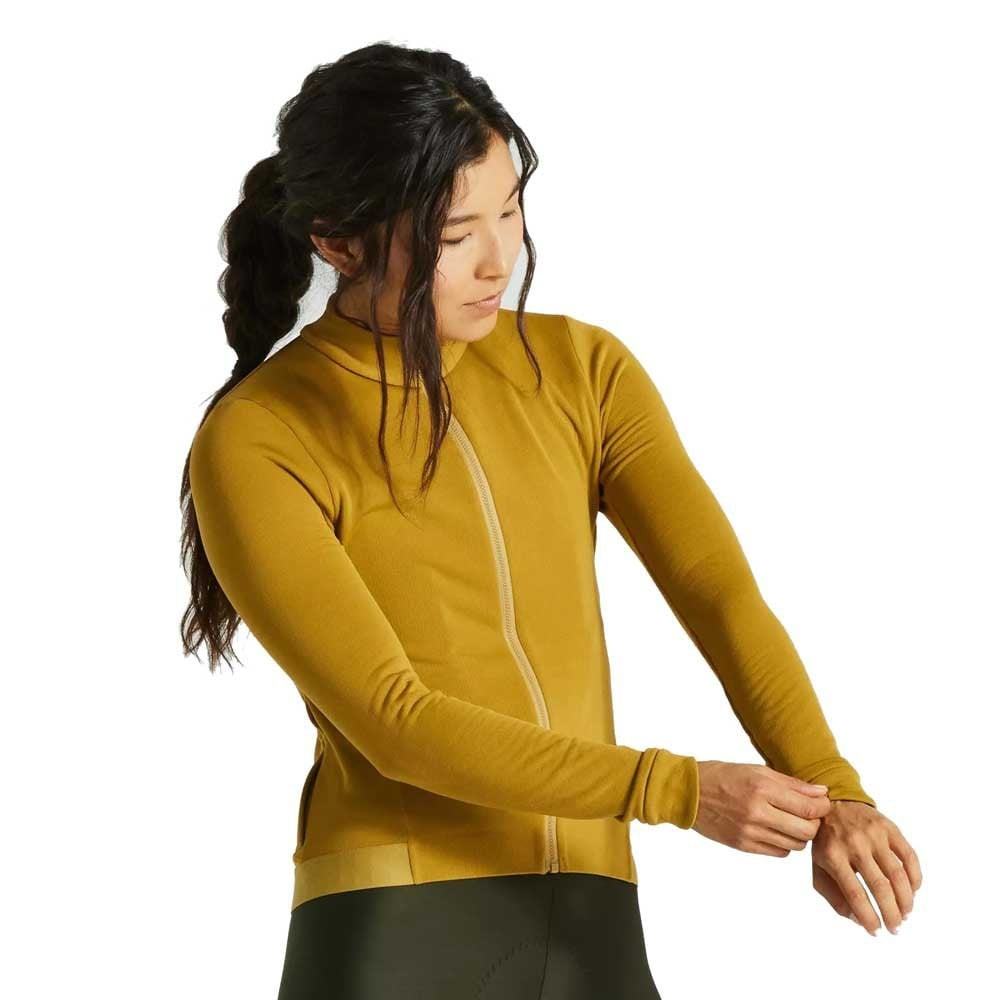 Specialized Prime Powergrid Jersey Ls Women - Liquid-Life #Wähle Deine Farbe_Harvest Gold