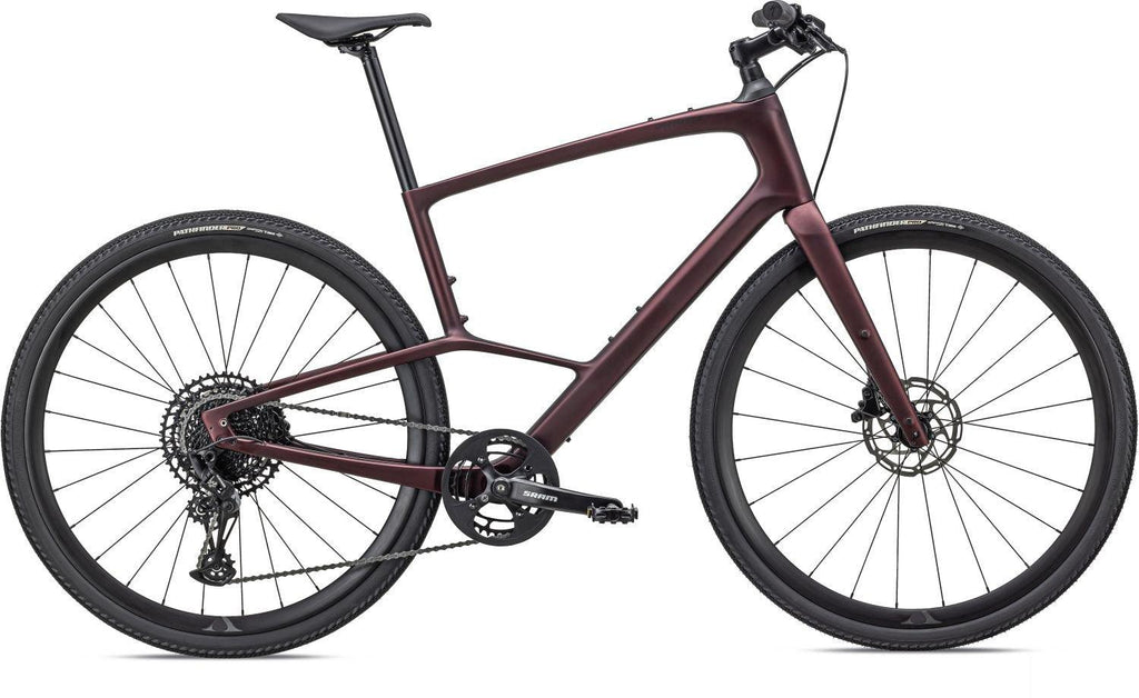 Specialized Sirrus X 5.0 Red Tint Carbon/Carbon/Black 2023 - Liquid-Life