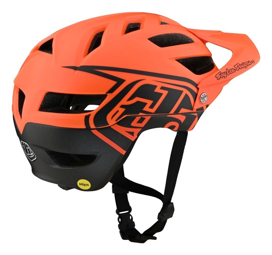 Troy Lee Designs A1 Helm Drone - Liquid-Life #Wähle Deine Farbe_fire red