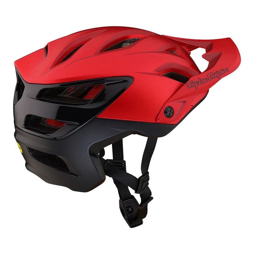 Troy Lee Designs A3 Helmet W/Mips Uno - Liquid-Life #Wähle Deine Farbe_Red