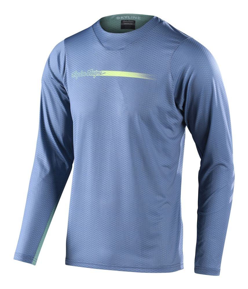 Troy Lee Designs Skyline Air LS Jersey Channel - Liquid-Life #Wähle Deine Farbe_gray