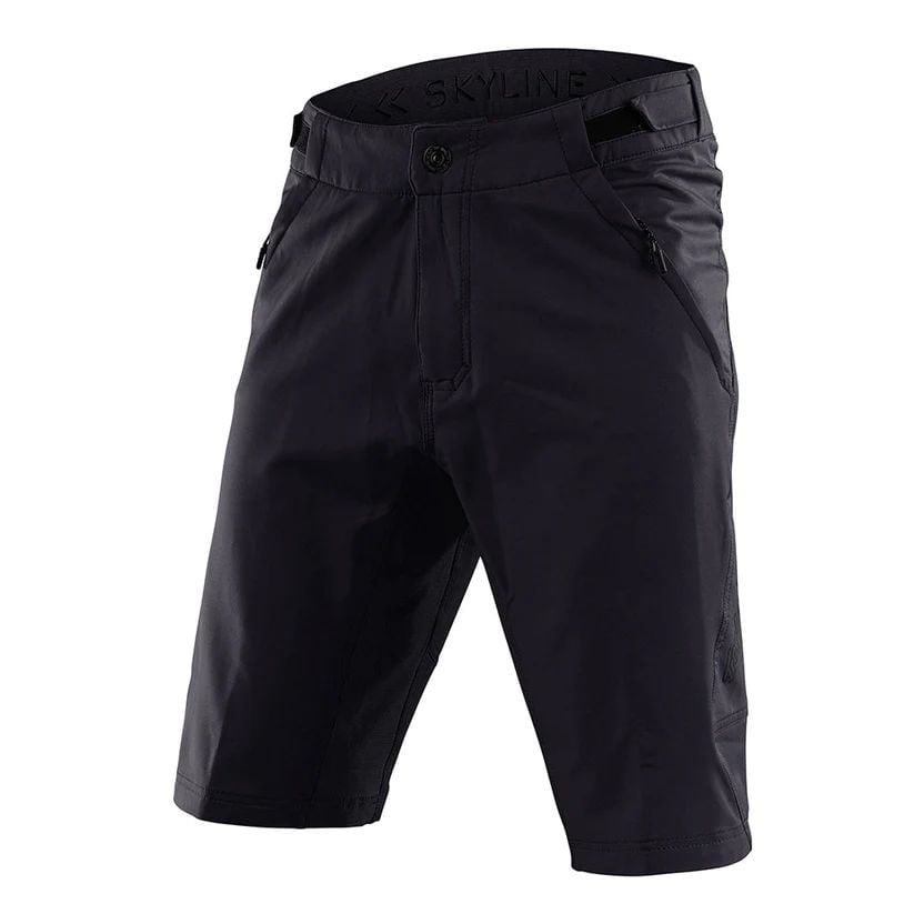 Troy Lee Designs Youth Skyline Short Shell - Liquid-Life #Wähle Deine Farbe_Mono Black