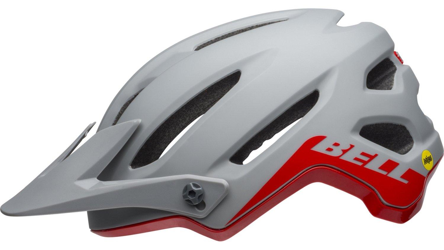 Bell 4FORTY MIPS® Fahrradhelm cliffhanger - Liquid-Life #Wähle Deine Farbe_M/G Gry Crimson
