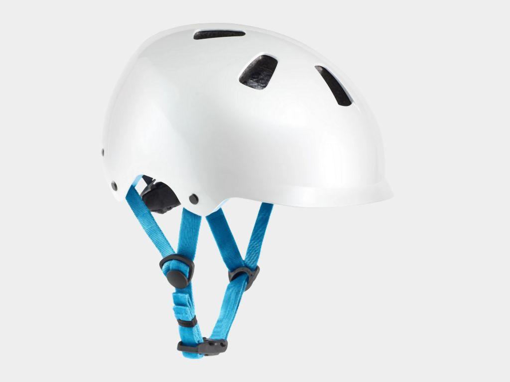 Bontrager Jet WaveCel Youth Bike Helmet Jugend - Liquid-Life #Wähle Deine Farbe_White/Azure