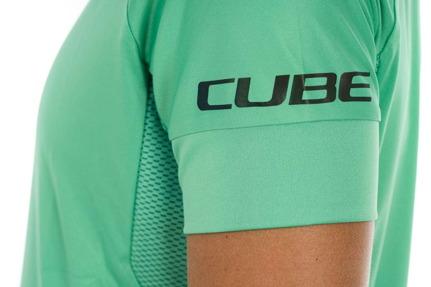 Cube ATX WS Rundhalstrikot kurzarm - Liquid-Life #Wähle Deine Farbe_Grün