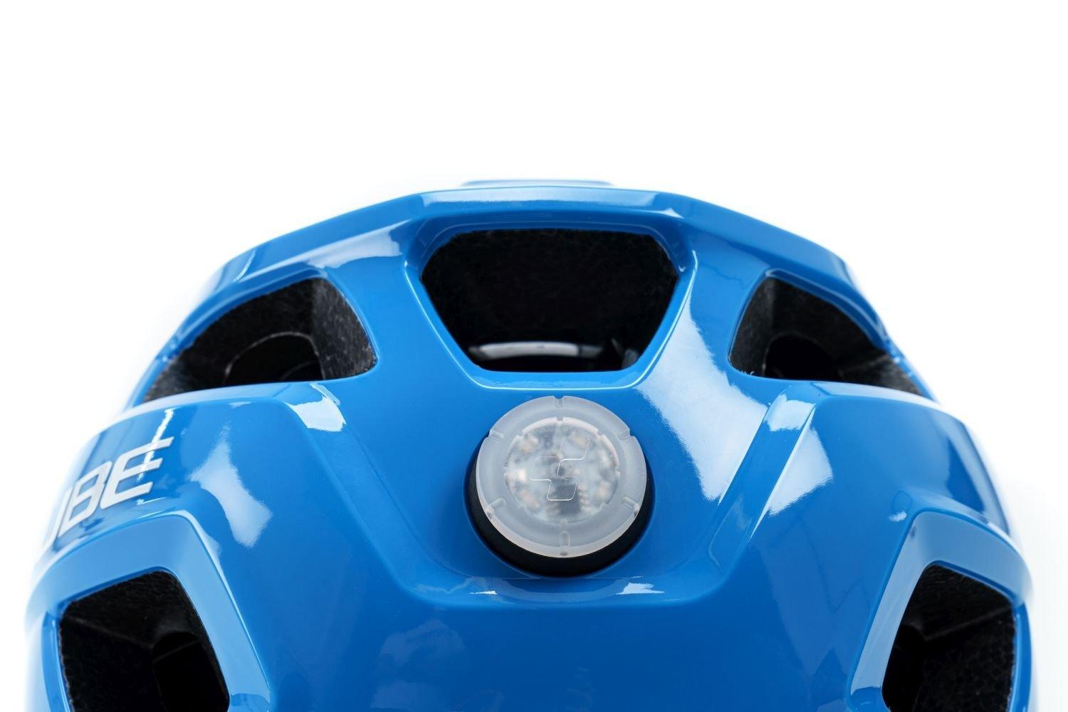 Cube Helm LINOK - Liquid-Life #Wähle Deine Farbe_Teamline Glossy Blue´n´Red
