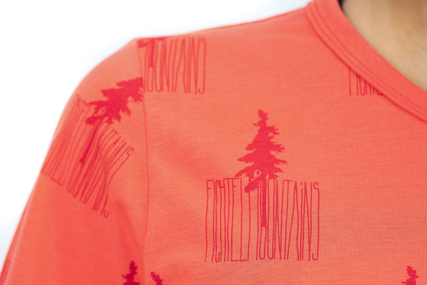 Cube Organic WS T-Shirt Fichtelmountains - Liquid-Life #Wähle Deine Farbe_Orange