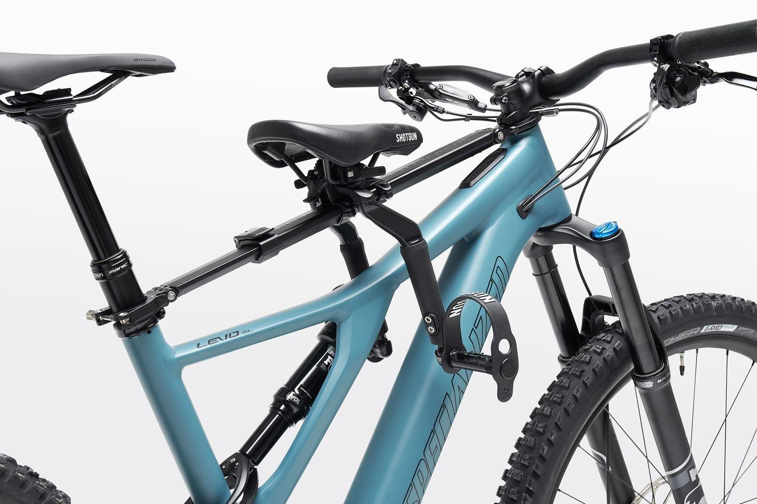 Kids Ride Shotgun Pro MTB Front Kindersitz - Liquid-Life #Wähle Deine Farbe_Schwarz